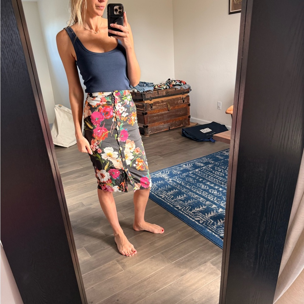 Floral Women's Skirt